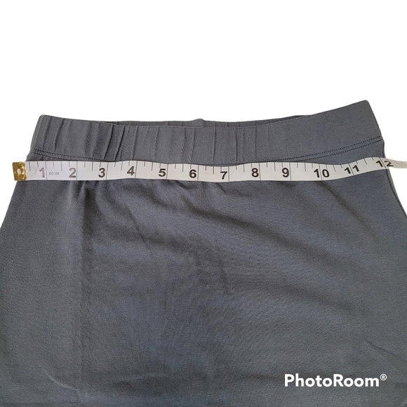 Revolve LAmade Dark Grey Simple Pull On High Waist Mini Skirt - Picture 4 of 6